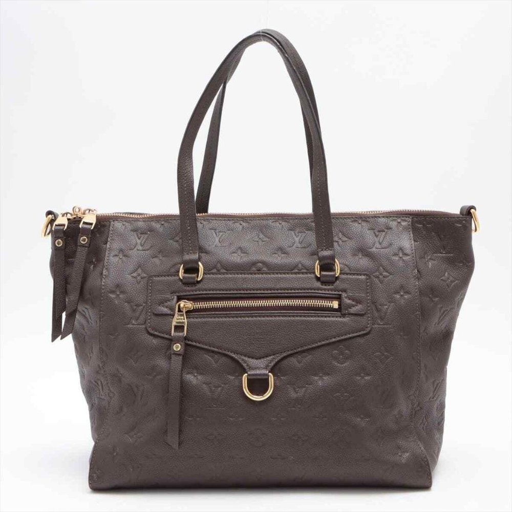 Lumineuse PM Empreinte Leather Black Shoulder Bag